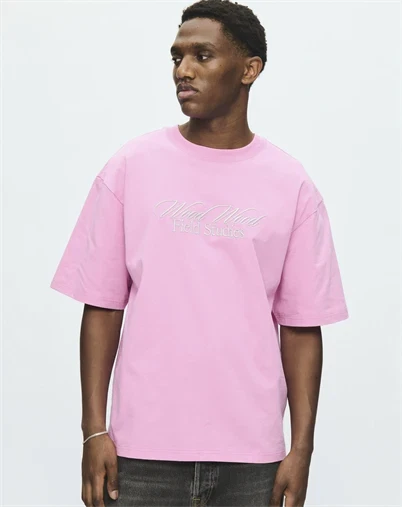 Wood Wood - WWGary T-shirt - Moonilte Mauv
